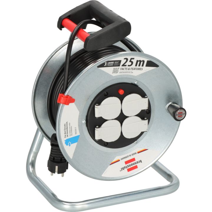 Kaablitrummel Brennenstuhl® Garant S 4 E H05VV-F 3G1,5 IP20 - 25 m