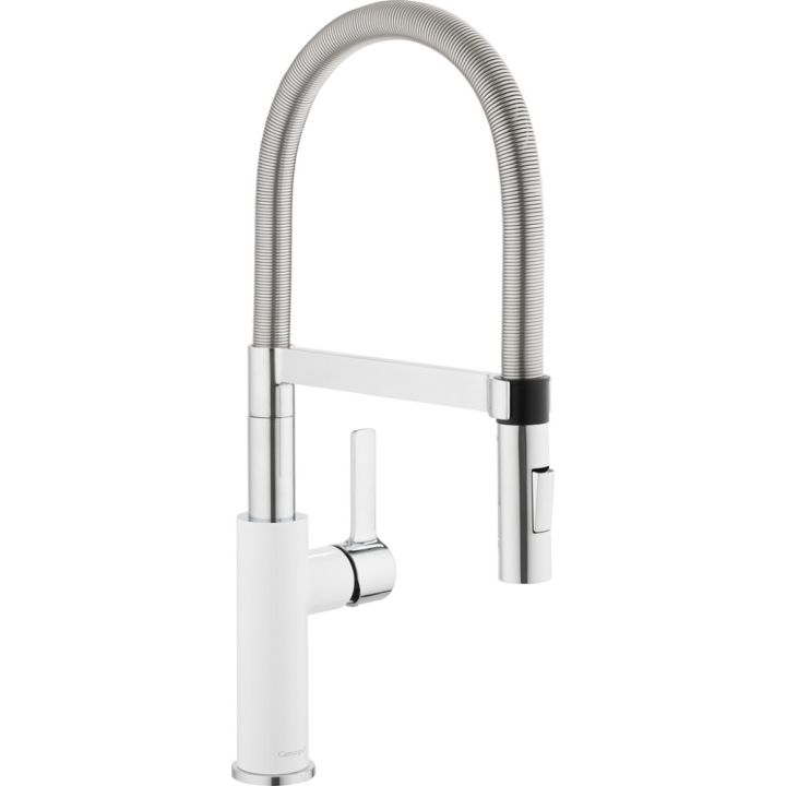 Köögisegisti Camargue Frost dušiotsaga valge