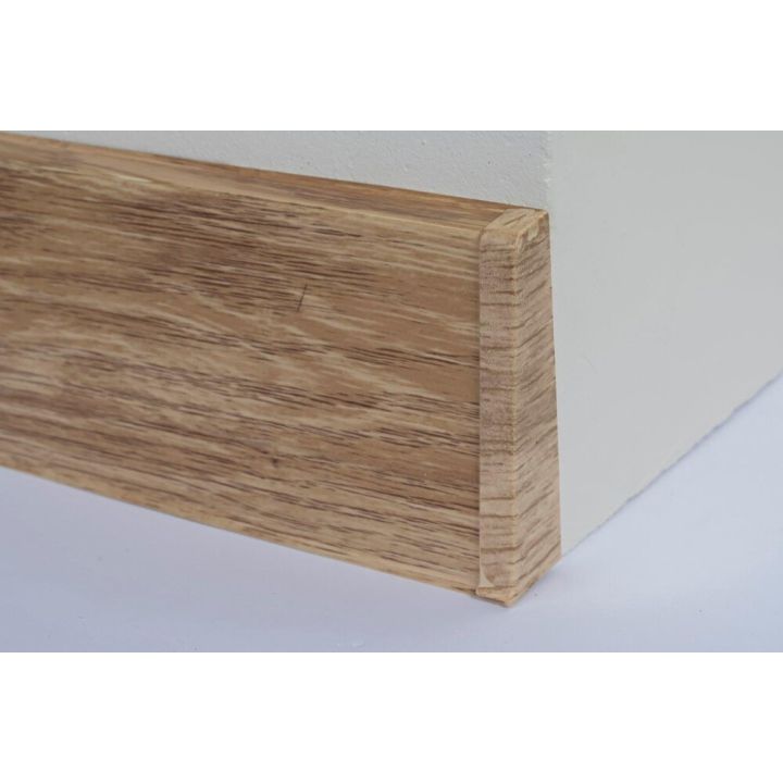 Põrandaliistu ots PVC Liguria Oak parem 22 x 75 mm