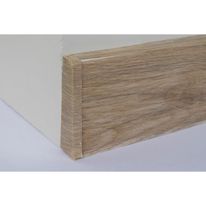 Põrandaliistu ots PVC Tuscany Oak vasak 22 x 75 mm