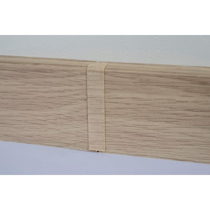 Põrandaliistu ühendustükk PVC Alcanta Oak 22 x 75 mm