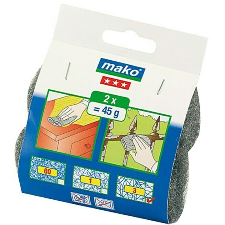 Lihvimispadi Mako 2 tk K1 keskmine