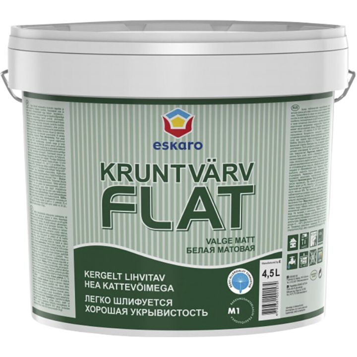 Kruntvärv Eskaro Flat 4,5 l