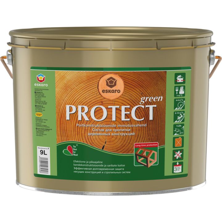 Süvaimmutusvahend Eskaro Protect Green 9 l