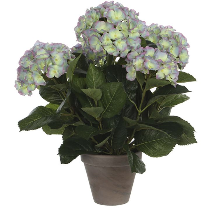 Kunstlill hortensia lilla