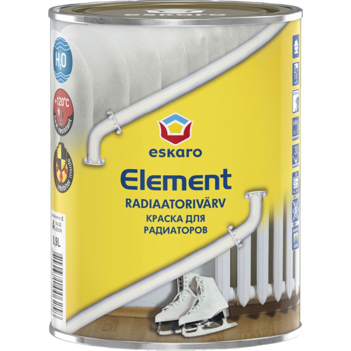Radiaatorivärv Eskaro Element, 0,9 l