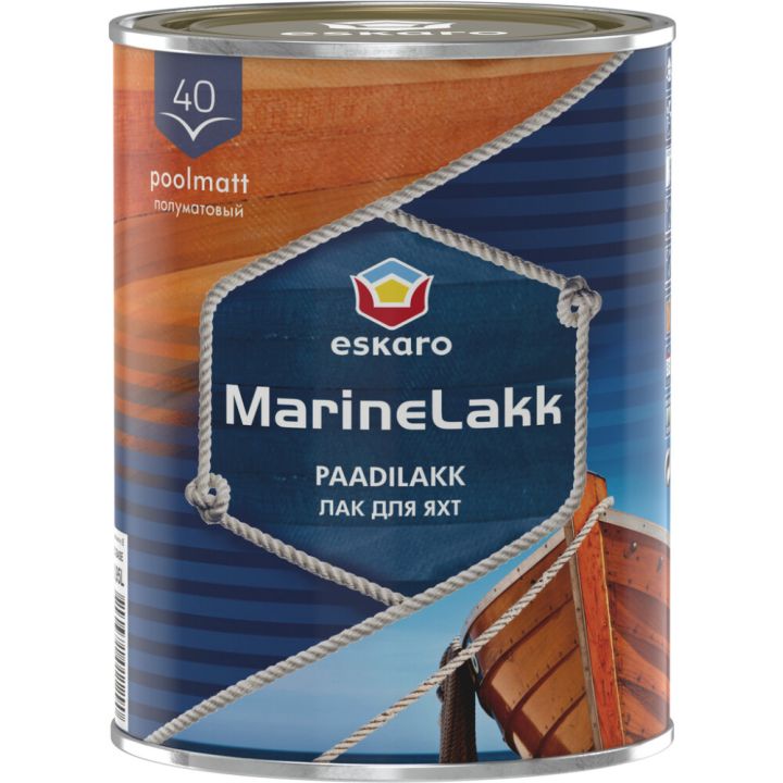 Paadilakk Eskaro MarineLakk 40 poolmatt 0,95 l