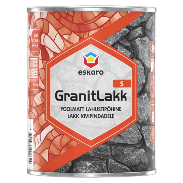 Lakk kivipindadele Eskaro GranitLakk S 1 l