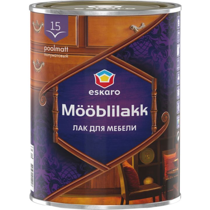 Mööblilakk 15 Eskaro 0,9 l