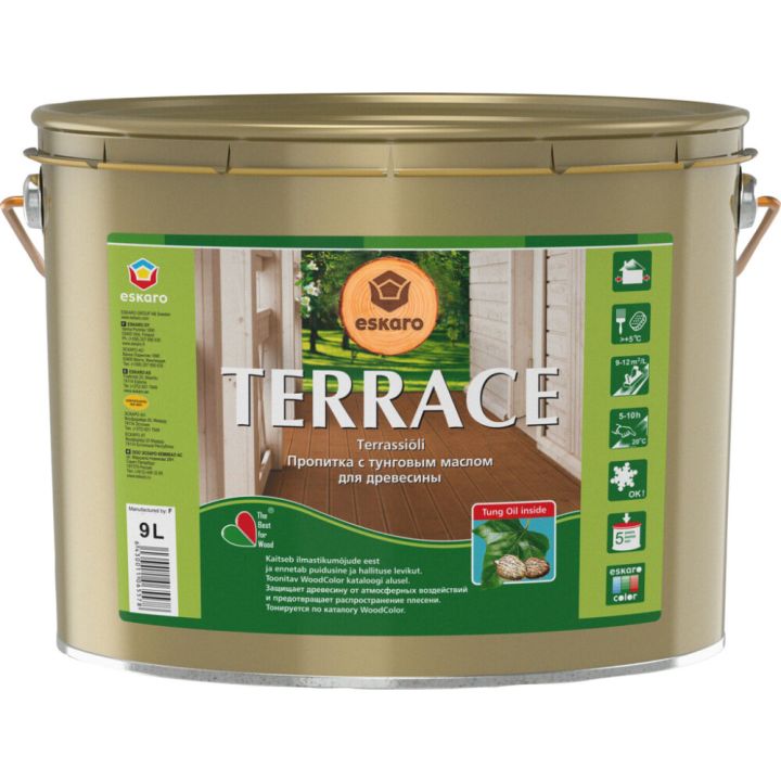 Terrassiõli Eskaro Terrace, pruun 9 l
