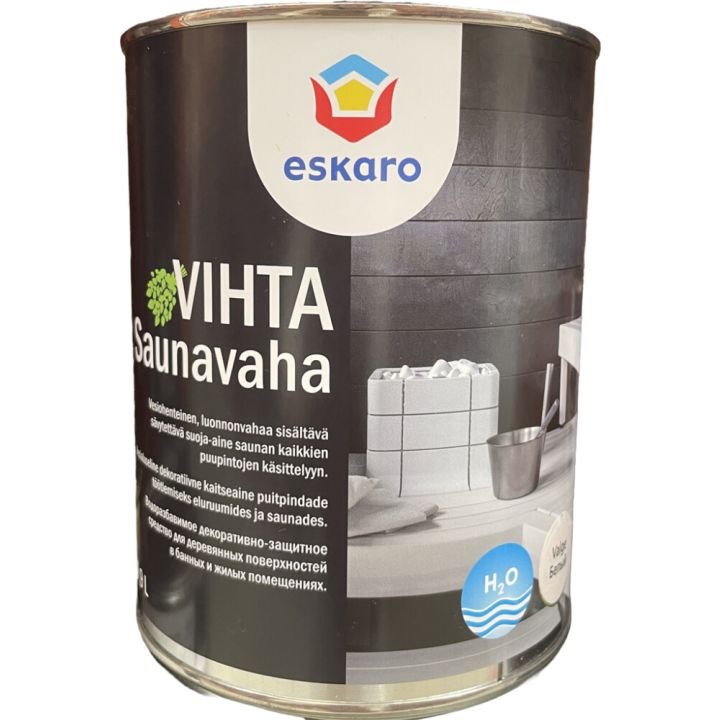 Saunavaha Eskaro Vihta, 0,9 l valge