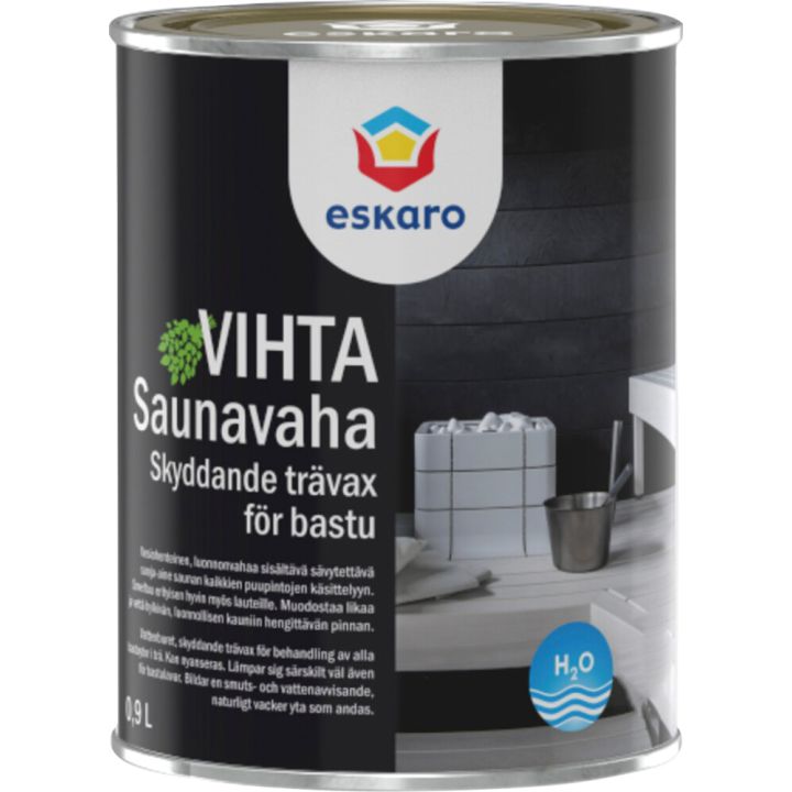 Saunavaha Eskaro Vihta 0,9 l, must