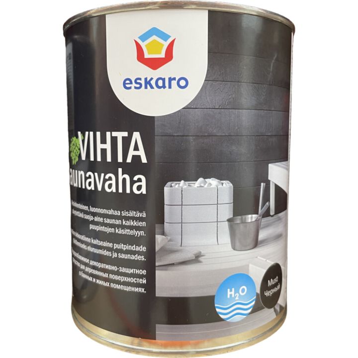 Saunavaha Eskaro Vihta 0,9 l, must