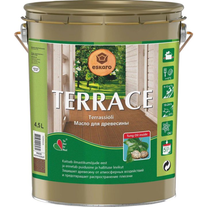 Terrassiõli Eskaro Terrace 4,5 l