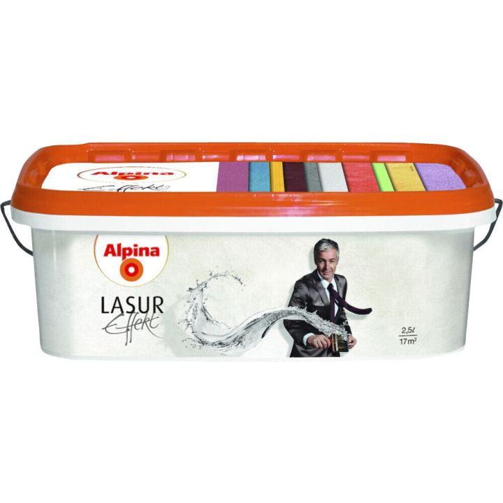 Lasuurvärv Alpina Lasur Effekt Gold 2,5 l