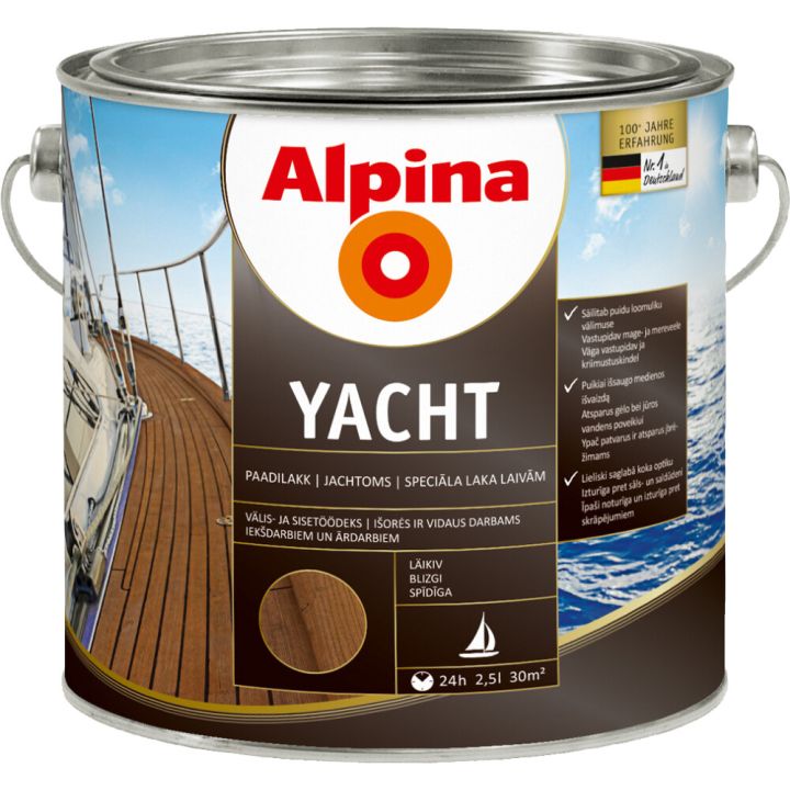 Paadilakk Alpina Yacht 2,5 l