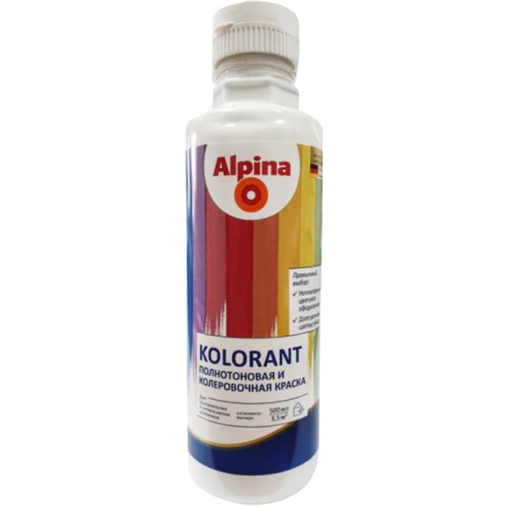 Toonimispasta Alpina Kolorant 0,5 l valge