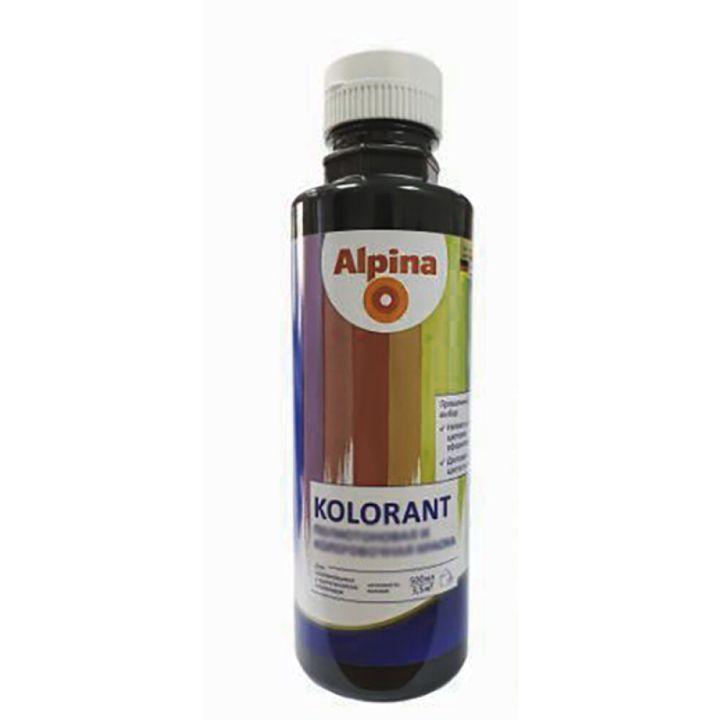 Toonimispasta Alpina Kolorant 0,5 l must