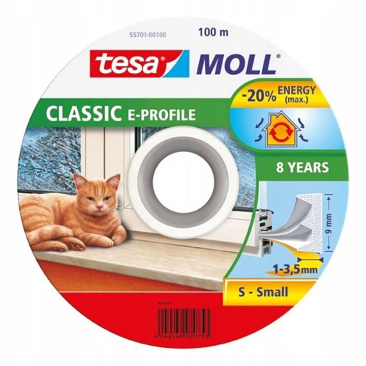 Aknatihend tesamoll® Classic E-profile 2 x 50 m valge