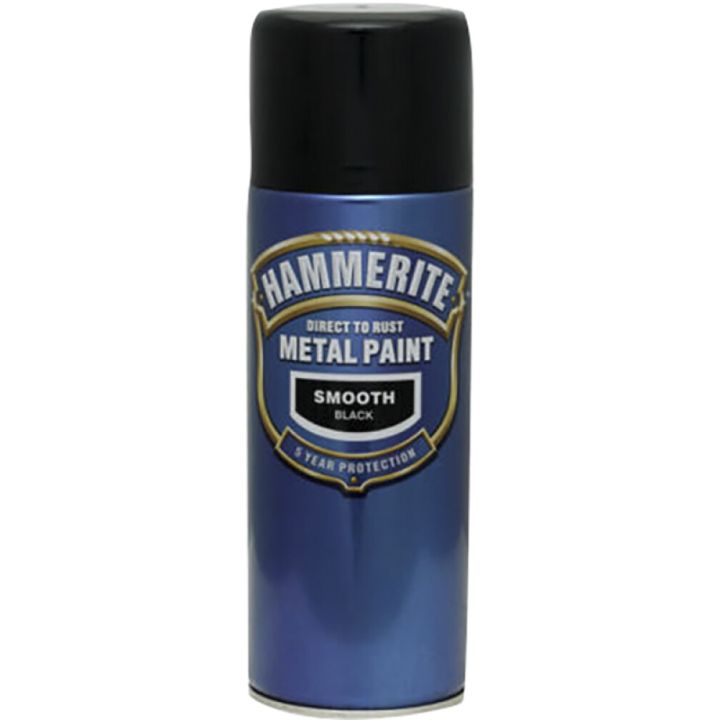 Metallivärv Hammerite smooth must 400 ml