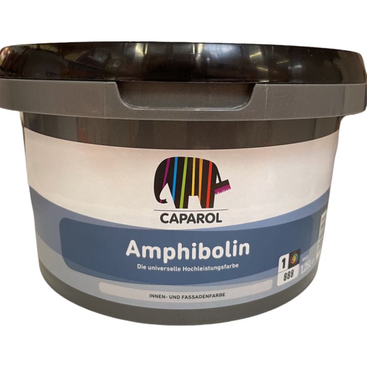 Universaalvärv Caparol Amphibolin B1 valge 1,25 l