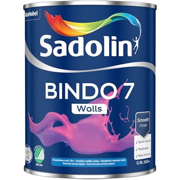 Seinavärv Sadolin Bindo 7 BC ainult toonimiseks 0,84 l