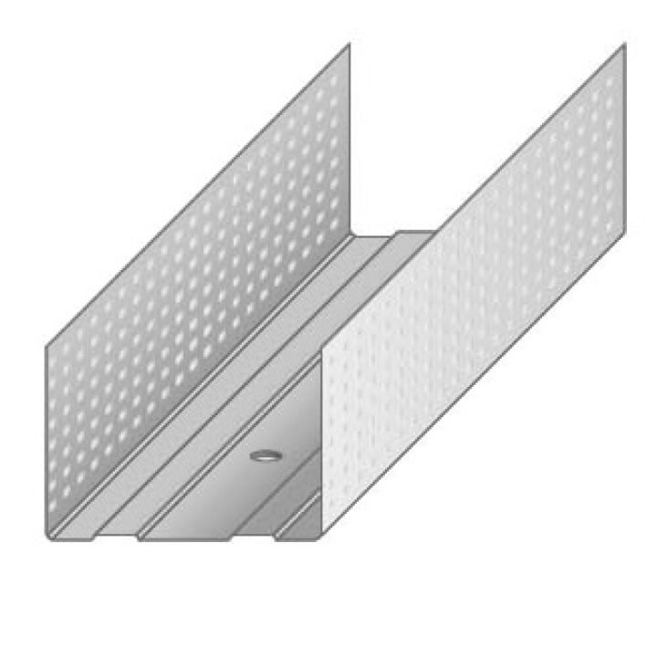 Metallkarkassi horisontaalprofiil HP-95/37, 3000 mm