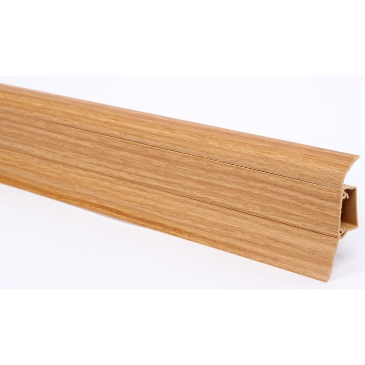 Sokliliist Döllken SLK50 PVC pähkel naturaalne 25 x 50 x 2500 mm