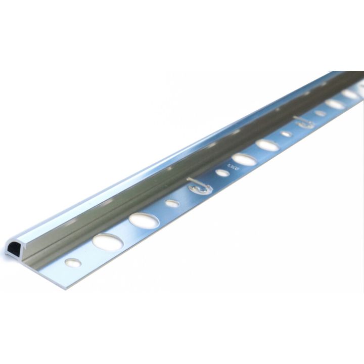 Plaadiliist Dione ümar alu hõbedane läikiv10 x 2500 mm