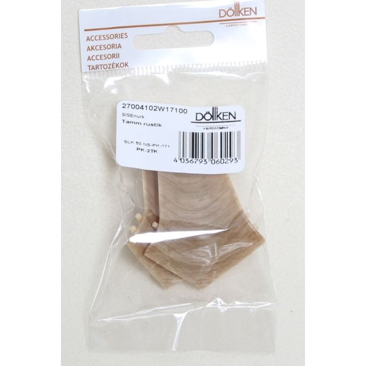 Sisenurk Döllken SLK50 PVC tamm rustik 2 tk