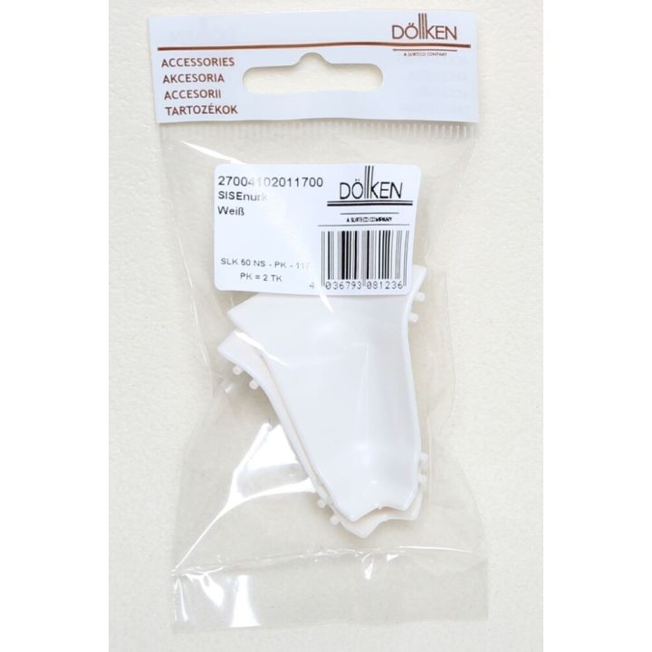 Sisenurk Döllken SLK50 PVC valge 2 tk