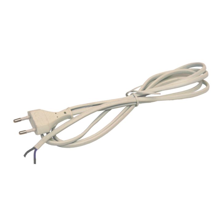 Pistikuga juhe maanduseta 3 m valge