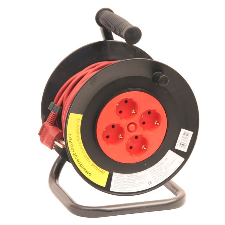 Kaablitrummel Acuma H05VV-F 3 x 1,0 mm² 25 m