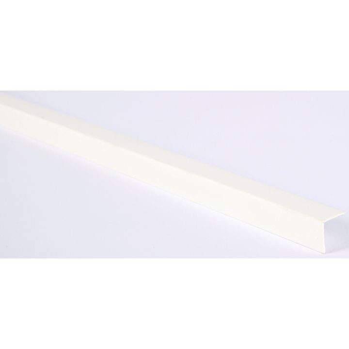 Välisnurgaliist plastik KKU15 valge 15 x 15 x 2600 mm