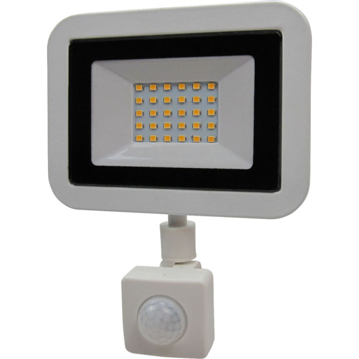 LED-prožektor Acuma Mini liikumisanduriga 20 W valge