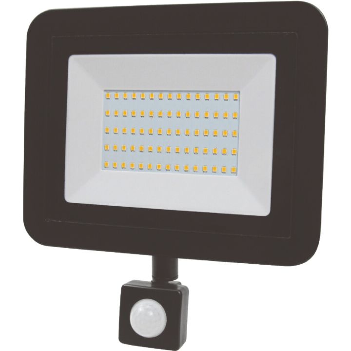 LED-prožektor Acuma Mini liikumisanduriga 50 W must
