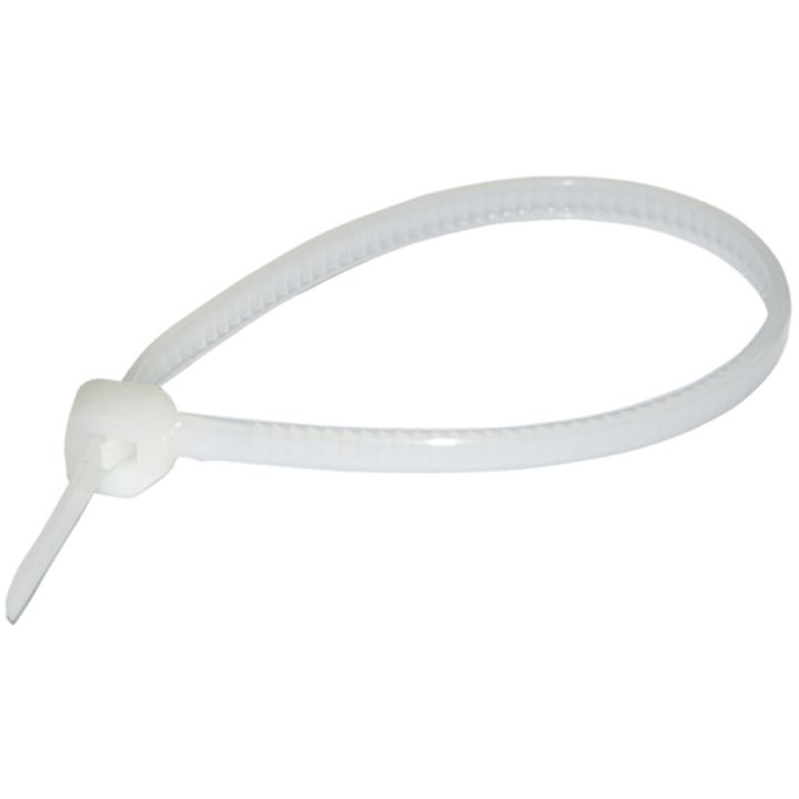 Kaablisidemed Haupa 425 x 8,8 mm, valge, 50 tk