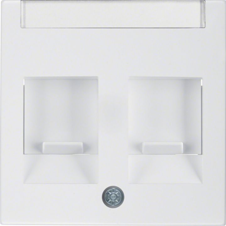 Telefon-arvutipesa keskplaat Berger S1 valge