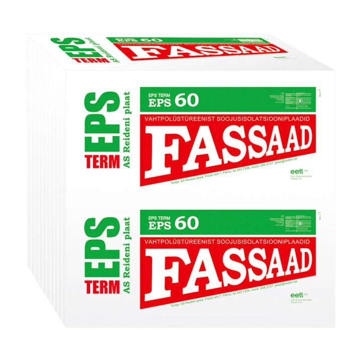 Soojustusplaat EPS 60 Fassaad 150 mm