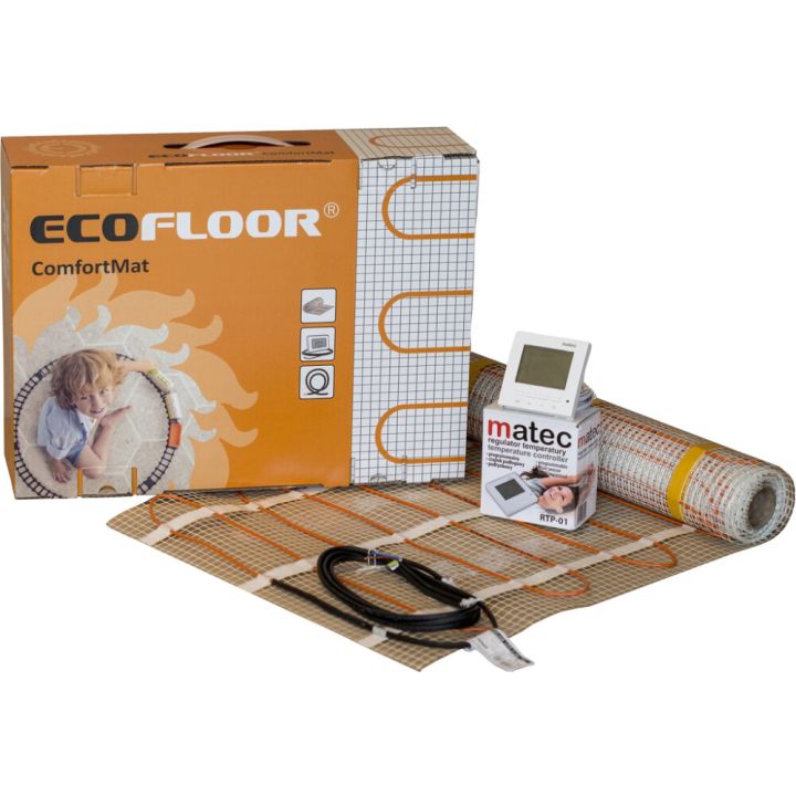Põrandaküttematt Fenix Ecofloor ComfortMat 160W/1,6 m²