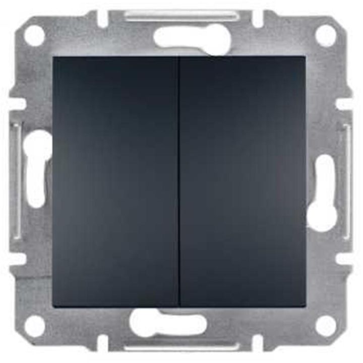 Kahene lüliti Berker S1 raamita must