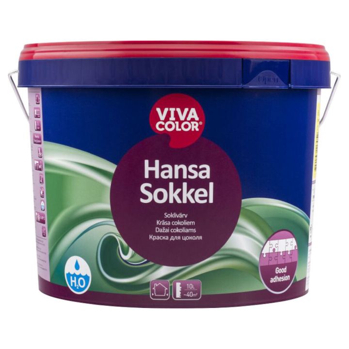 Soklivärv Vivacolor Hansa Sokkel C ainult toonimiseks 9 l