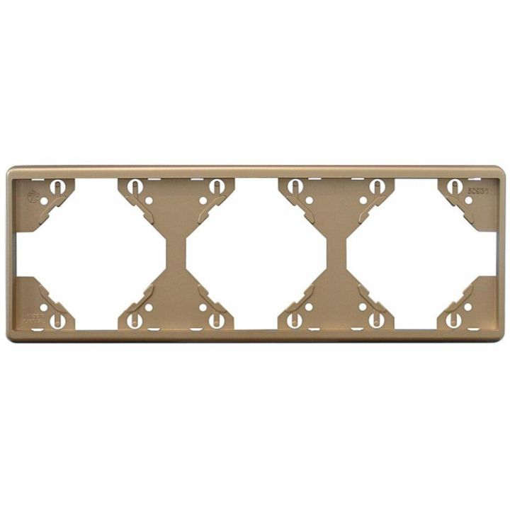 Raam Efapel Apolo 3-ne horisontaalne champagne