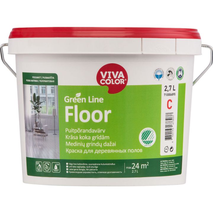Puitpõrandavärv Green Line Floor