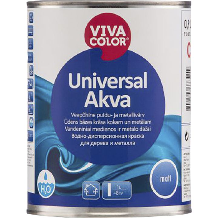 Universal Akva Vivacolor 0,9 l, matt