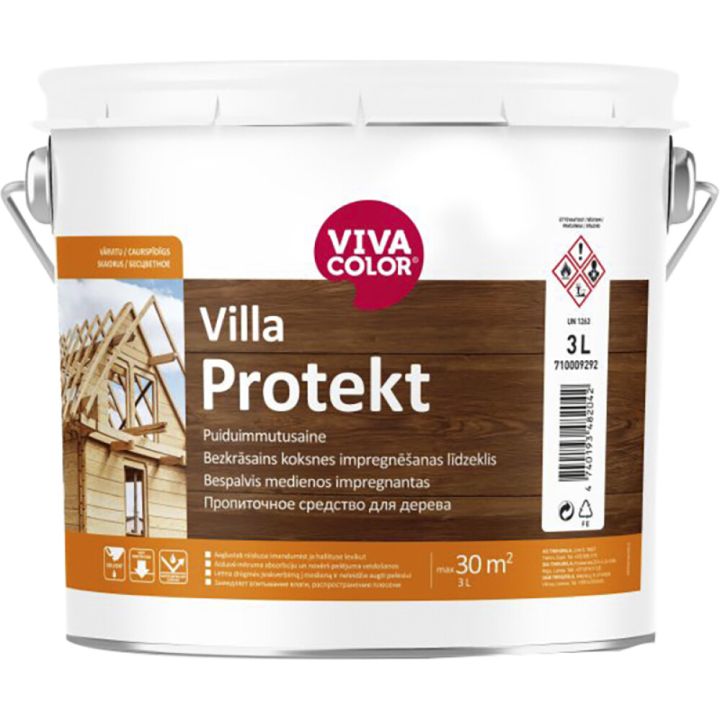 Puiduimmutusaine Vivacolor Villa Protekt 3 l