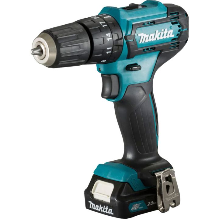Akulööktrell Makita HP333DWAE, 12 V max + 2 x 2 Ah