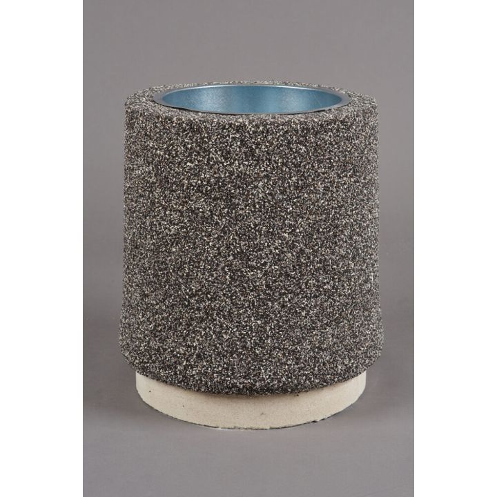 Prügikast Ø 32,5 cm, hall