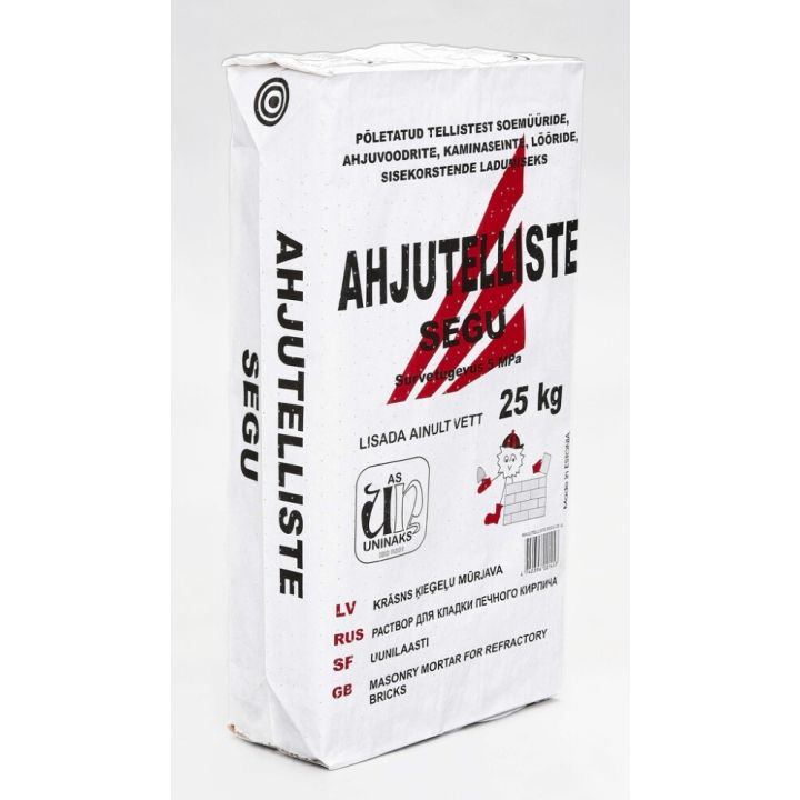 Ahjutelliste segu 25 kg