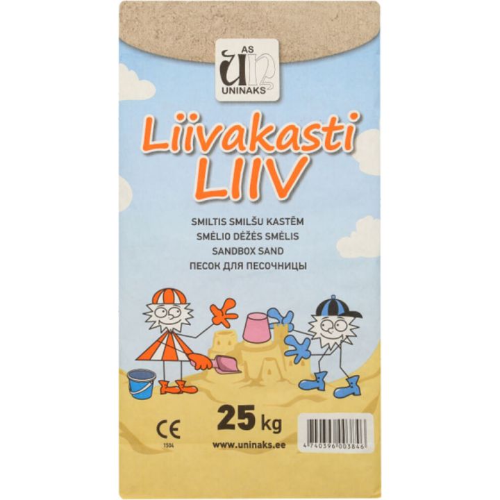 Liivakasti liiv Uninaks 25 kg